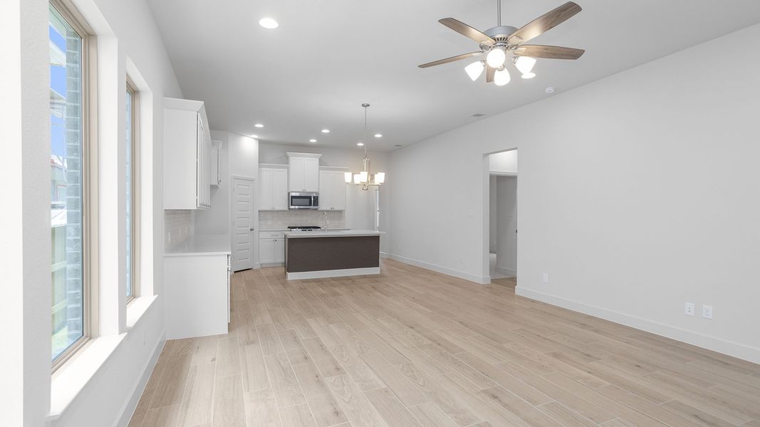 Spacious, unfurnished interior of a new home in Wildtree, Magnolia (Image 11).