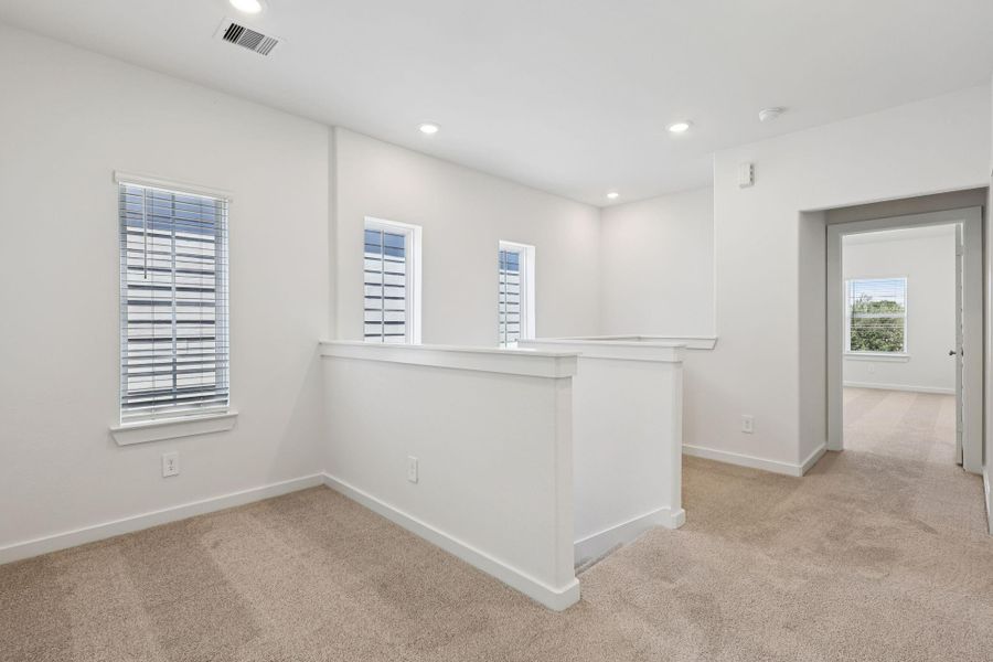 Photo is not of the actual home, but is an inspirational photo of builder’s model home and may depict options, furnishings, and/or decorator features that are not included