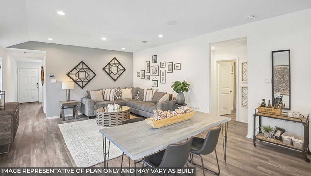 Furnished interior view inside a new home in Maple Woods, Hockley (Image 9).