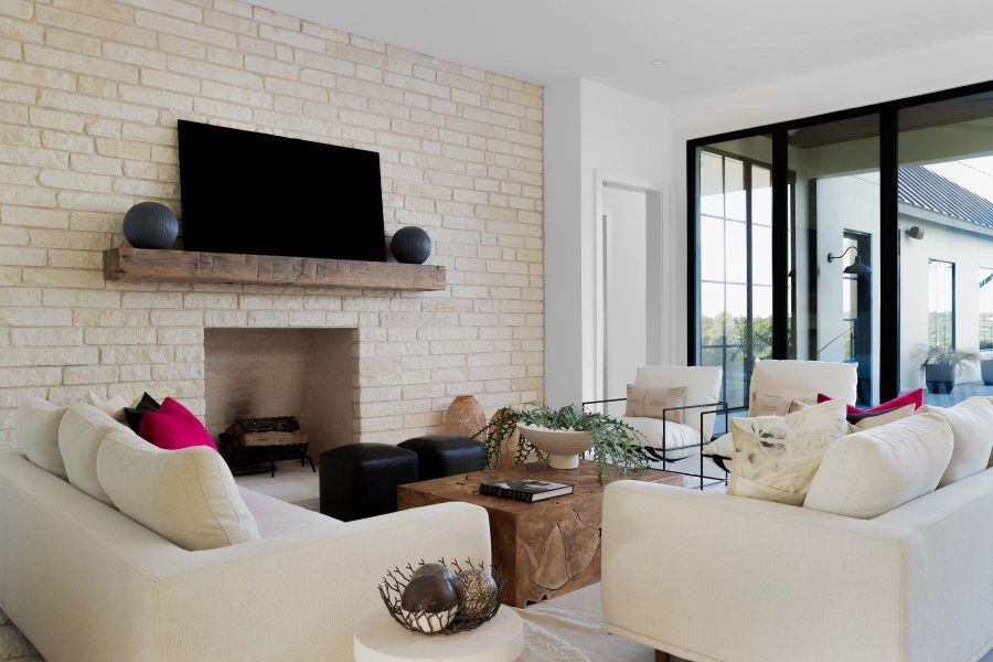 Furnished interior view inside a new home in , Austin (Image 17). Furnished interior view inside a new home in , Austin (Image 17).