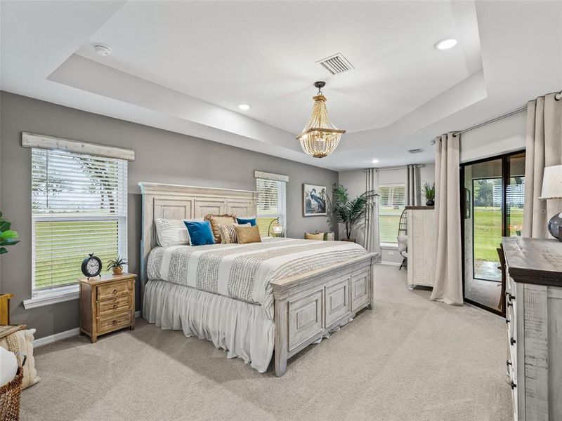 Furnished interior view inside a new home in , Bushnell (Image 34).