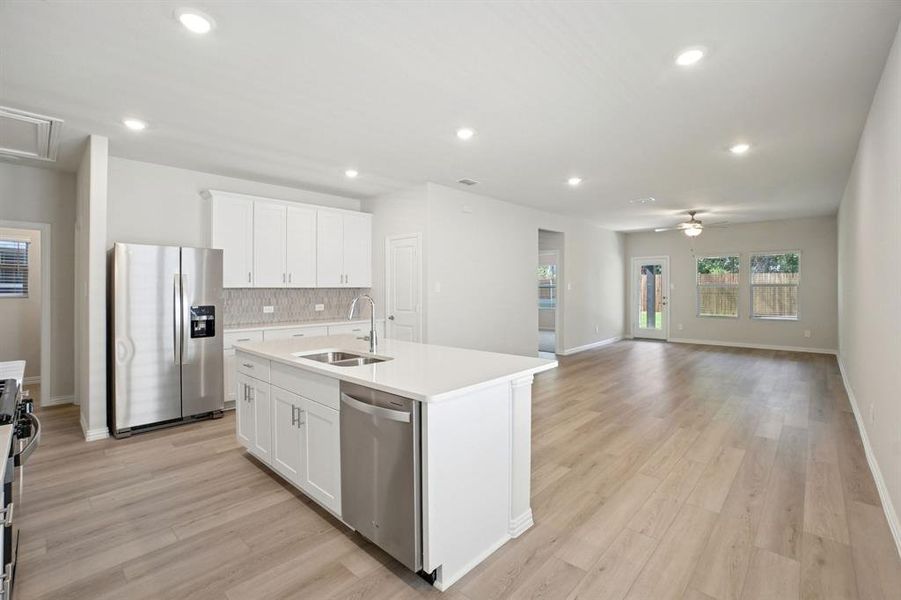 Photo is not of the actual home, but is an inspirational photo of builder’s model home and may depict options, furnishings, and/or decorator features that are not included.