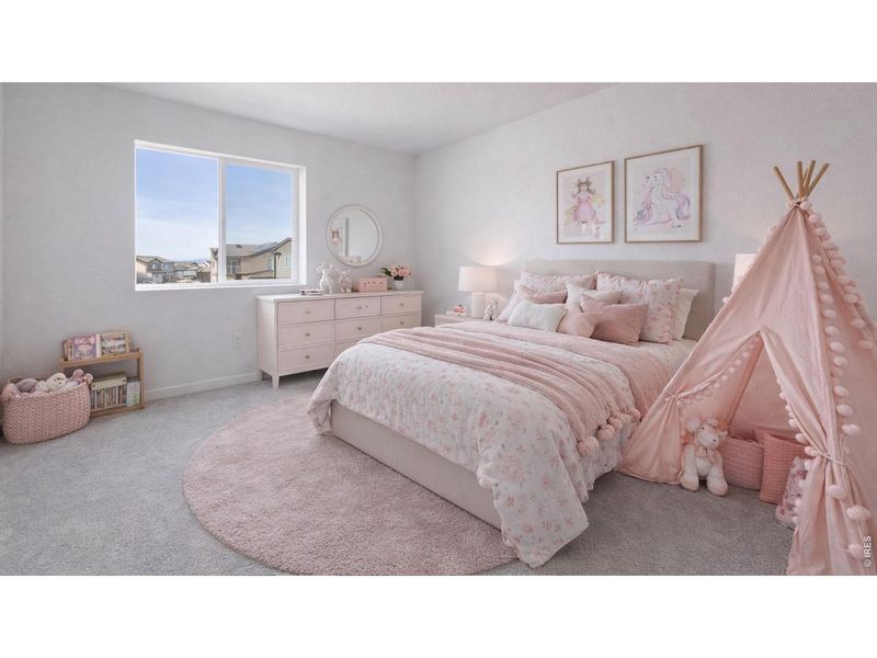 Furnished interior view inside a new home in Granary, Johnstown (Image 11).