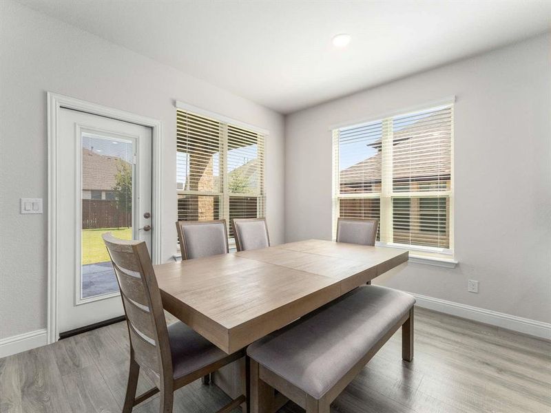 Furnished interior view inside a new home in Emerald Vista, Wylie (Image 16). Furnished interior view inside a new home in Emerald Vista, Wylie (Image 16).