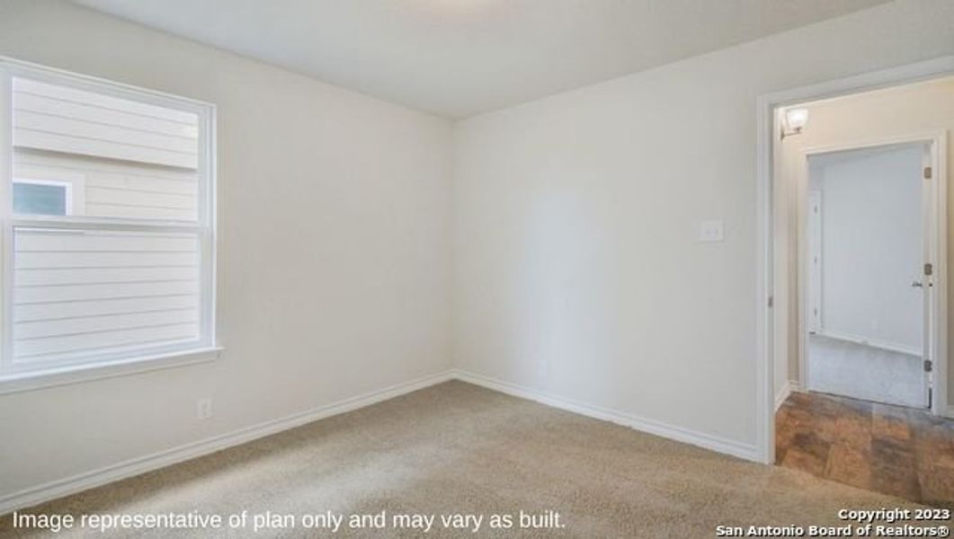 Spacious, unfurnished interior of a new home in Steele Creek, Cibolo (Image 15). Spacious, unfurnished interior of a new home in Steele Creek, Cibolo (Image 15).