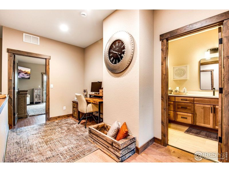 Furnished interior view inside a new home in , Estes Park (Image 36).