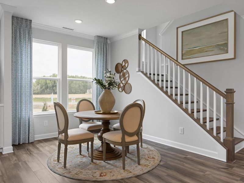 Representative furnished interior of a home built from the The Magnolia A by Davidson Homes LLC in Retreat at North Main, Lillington (Image 14). Representative furnished interior of a home built from the The Magnolia A by Davidson Homes LLC in Retreat at North Main, Lillington (Image 14).