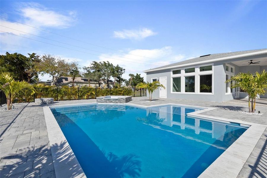 Exterior details and patio area of a home in , Palm Coast (Image 60). Exterior details and patio area of a home in , Palm Coast (Image 60).