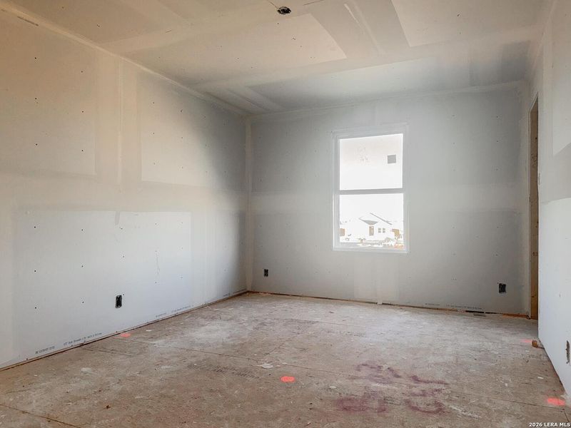 In-progress construction of a new home in Cordova Trails, Seguin, TX (Image 22).