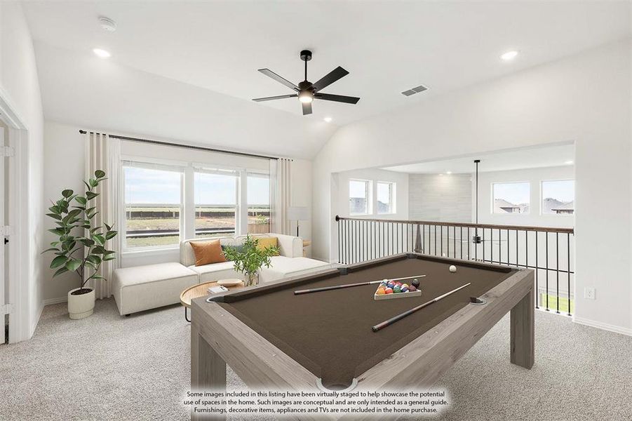 Furnished interior view inside a new home in Sonoma Verde, Rockwall (Image 20).