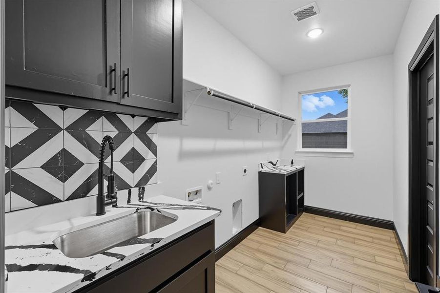 Furnished interior view inside a new home in , Sanger (Image 5). Furnished interior view inside a new home in , Sanger (Image 5).