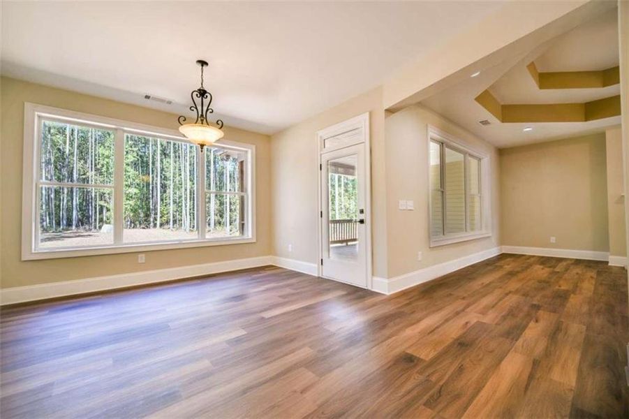 Spacious, unfurnished interior of a new home in , Mansfield (Image 22).