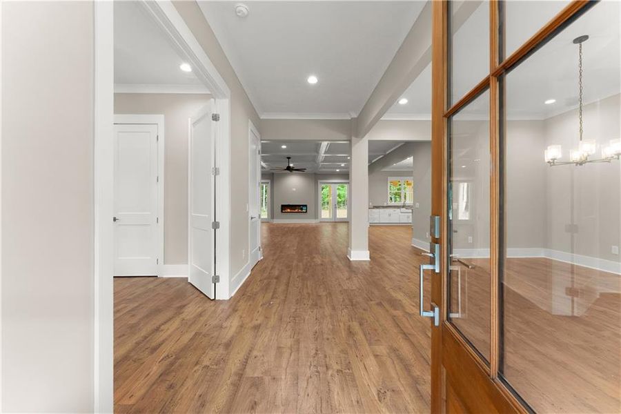Spacious, unfurnished interior of a new home in , Cleveland (Image 23).
