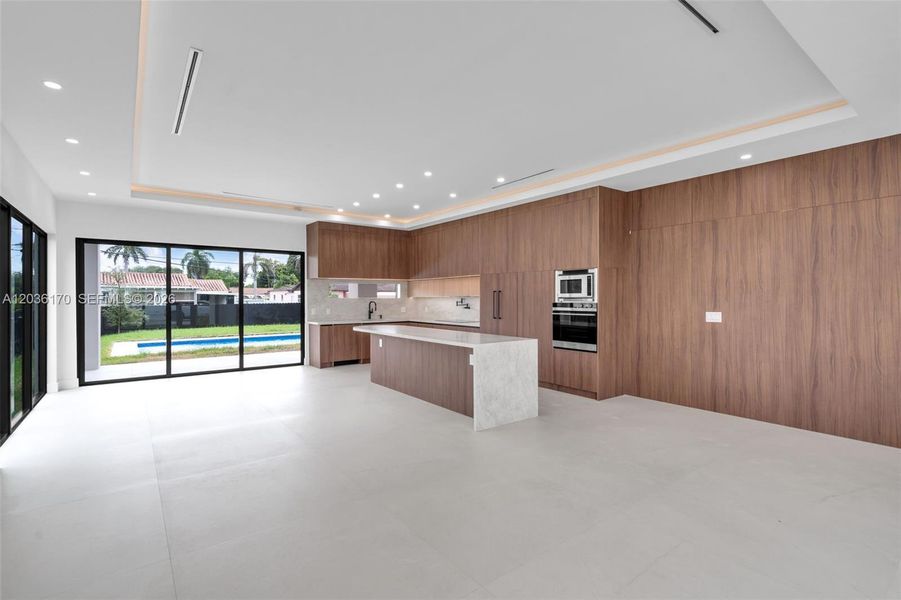 Furnished interior view inside a new home in , Miami (Image 5). Furnished interior view inside a new home in , Miami (Image 5).