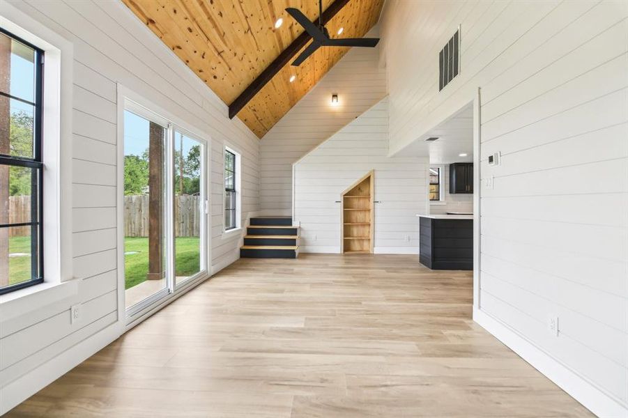 Full living room view