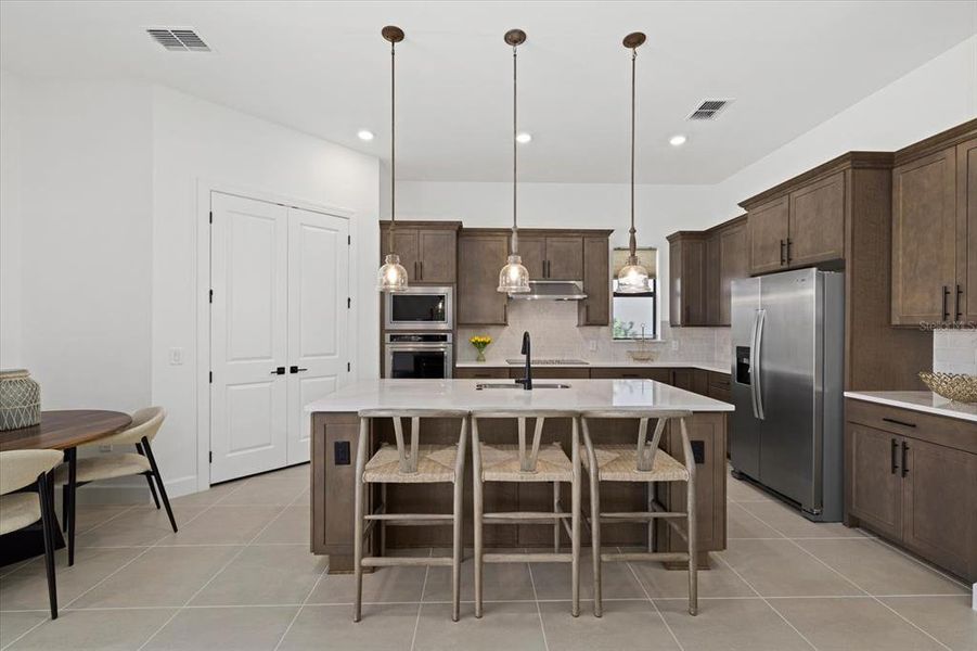 Furnished interior view inside a new home in , Lakewood Ranch (Image 16). Furnished interior view inside a new home in , Lakewood Ranch (Image 16).