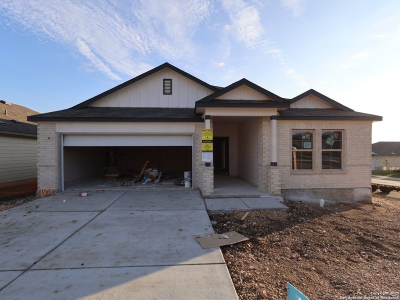 In-progress construction of a new home in Greenspoint Heights, Seguin, TX (Image 19). In-progress construction of a new home in Greenspoint Heights, Seguin, TX (Image 19).