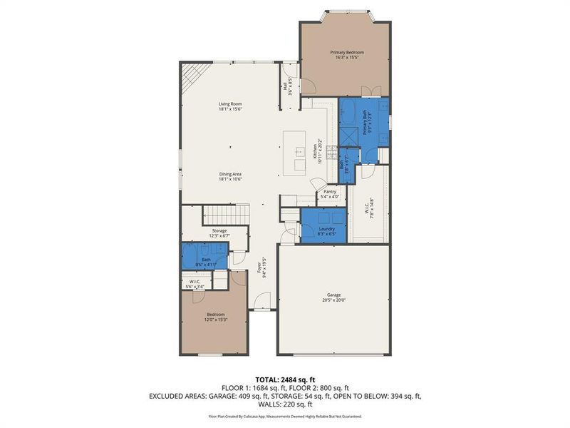 2D floor plan layout of this home in , Fort Worth, TX (Image 7).