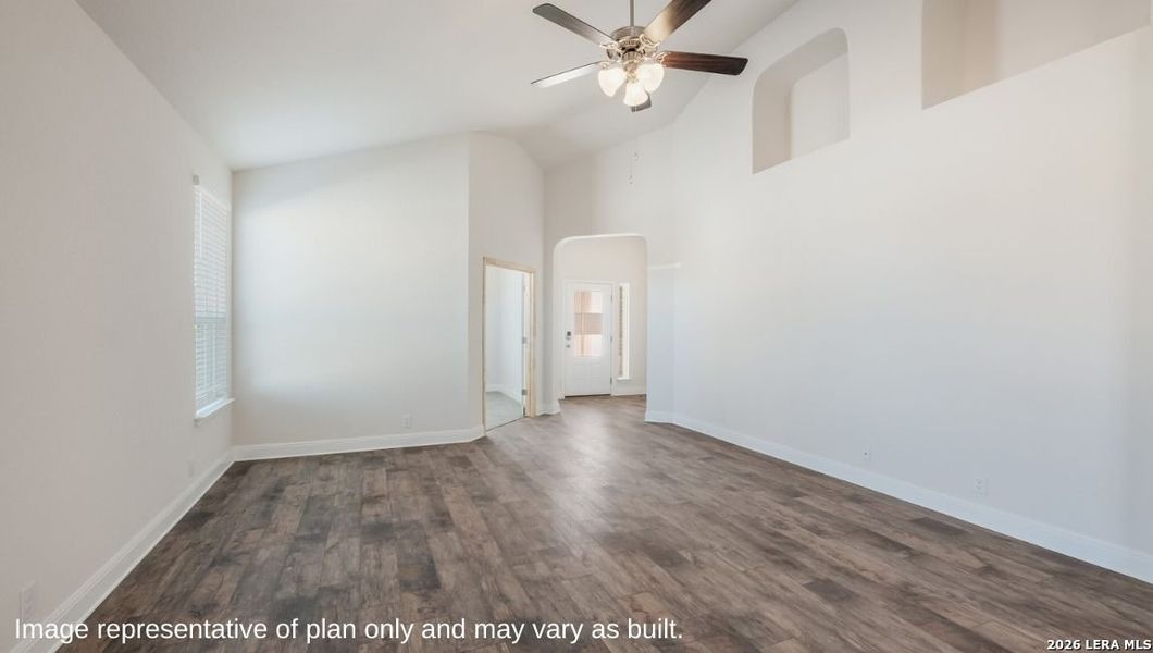 Spacious, unfurnished interior of a new home in Veranda, San Antonio (Image 21). Spacious, unfurnished interior of a new home in Veranda, San Antonio (Image 21).
