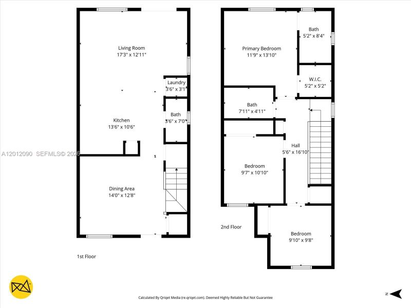 2D floor plan layout of this home in , Homestead, FL (Image 25).