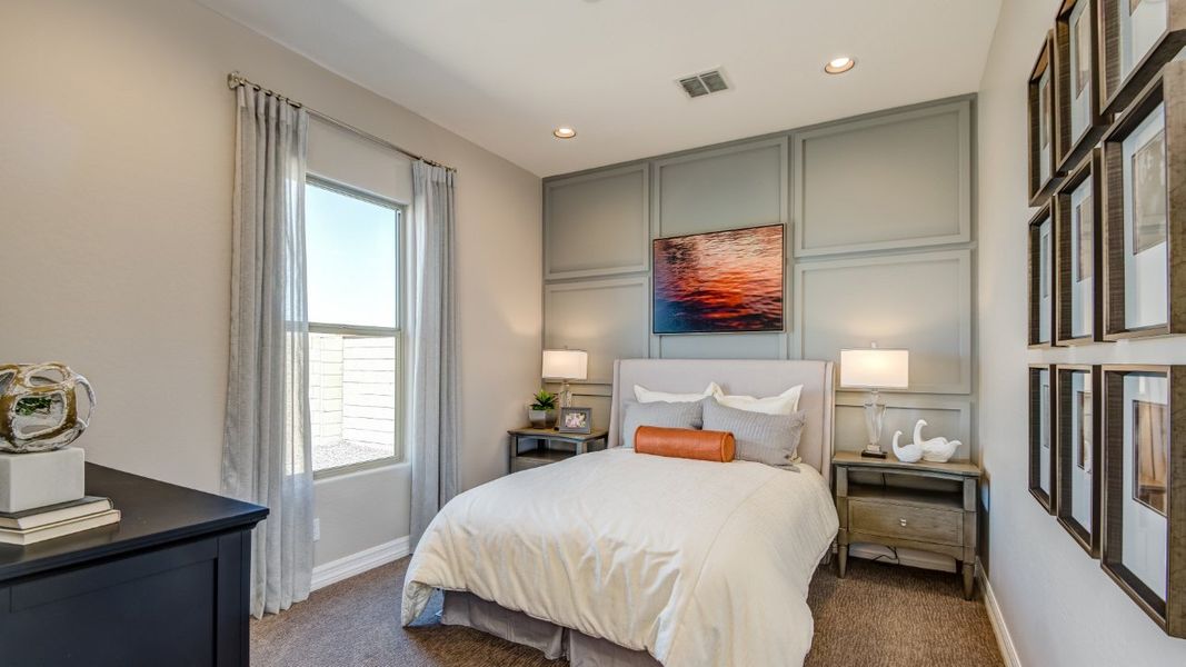 Furnished interior view inside a new home in Elegance at Eastmark, Mesa (Image 46).