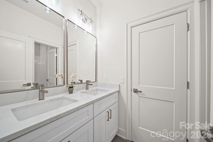 Furnished interior view inside a new home in , Charlotte (Image 13).