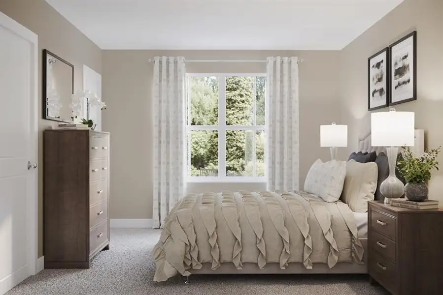 Representative furnished interior of a home built from the Henry by Ryan Homes in Colonial Village, Edenton (Image 4).