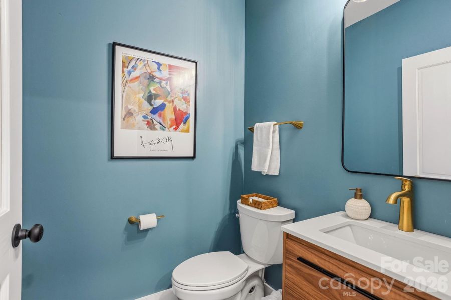 Furnished interior view inside a new home in , Hendersonville (Image 36).