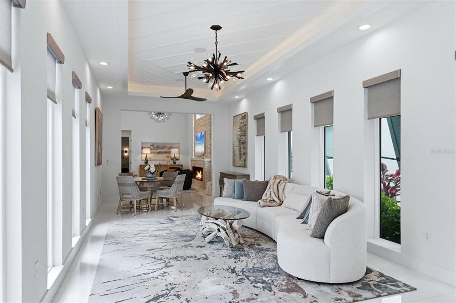 Furnished interior view inside a new home in , Bradenton (Image 5).