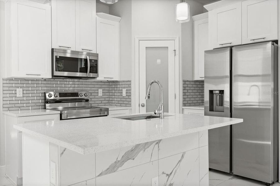 Furnished interior view inside a new home in , Kissimmee (Image 5).
