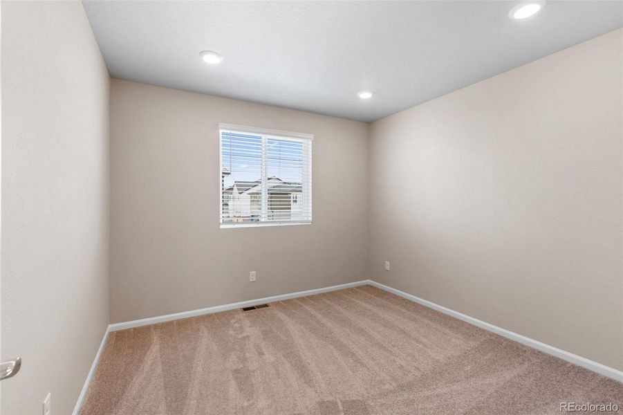 Spacious, unfurnished interior of a new home in Woodrose at Painted Prairie, Aurora (Image 21). Spacious, unfurnished interior of a new home in Woodrose at Painted Prairie, Aurora (Image 21).