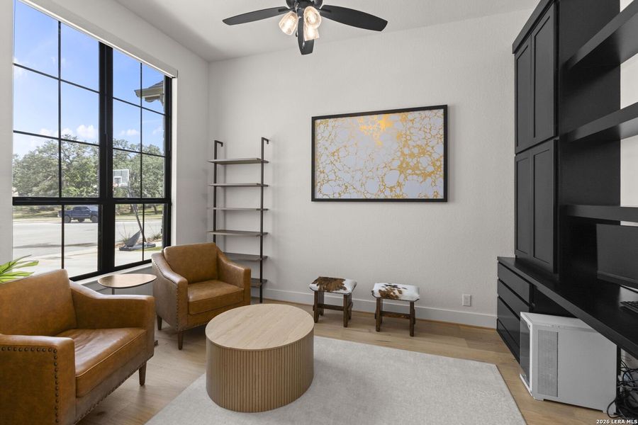 Furnished interior view inside a new home in Esperanza, Boerne (Image 26).