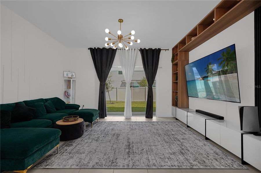 Furnished interior view inside a new home in , Kissimmee (Image 5).