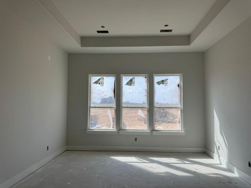 In-progress construction of a new home in Rocky Top, Krum, TX (Image 17).