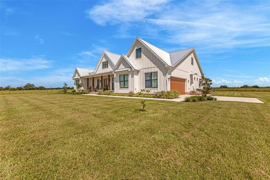 Front exterior of a new home in , Arcadia, FL, highlighting curb appeal (Image 28).
