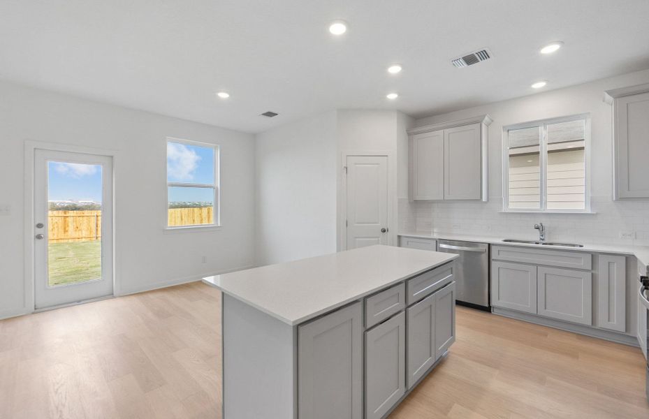 Furnished interior view inside a new home in Larson Crossing, Elgin (Image 9).