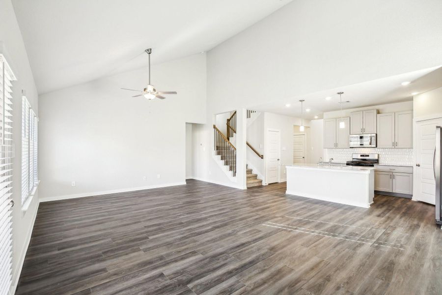 Photo is not of the actual home but is an inspirational photo of builder’s model home and may depict options, furnishings, and/or decorator features that are not included.