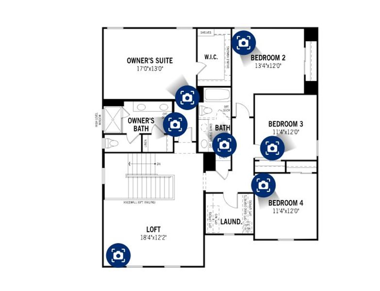 2D floor plan layout of this home in Pinnacle at San Tan Heights, San Tan Valley, AZ (Image 2). 2D floor plan layout of this home in Pinnacle at San Tan Heights, San Tan Valley, AZ (Image 2).
