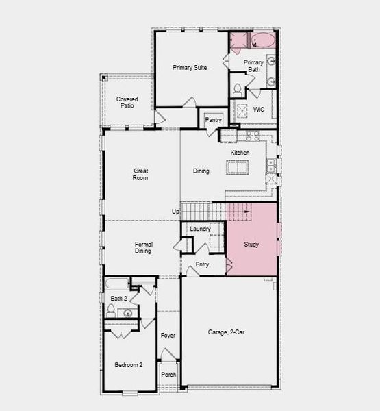 Additional highlights added:  Media room, gourmet kitchen, bath 5, study, and primary bath tub.