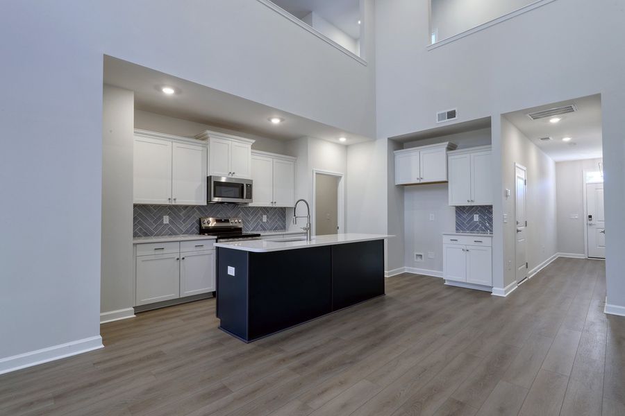 Furnished interior view inside a new home in Bally Castle, Murrells Inlet (Image 6). Furnished interior view inside a new home in Bally Castle, Murrells Inlet (Image 6).