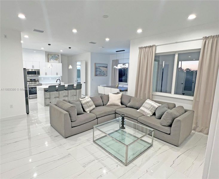 Furnished interior view inside a new home in , Port Charlotte (Image 3).