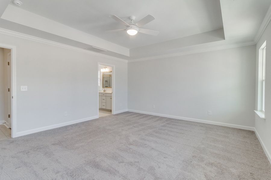 Spacious, unfurnished interior of a new home in Gates at Windermere, Blythewood (Image 30).