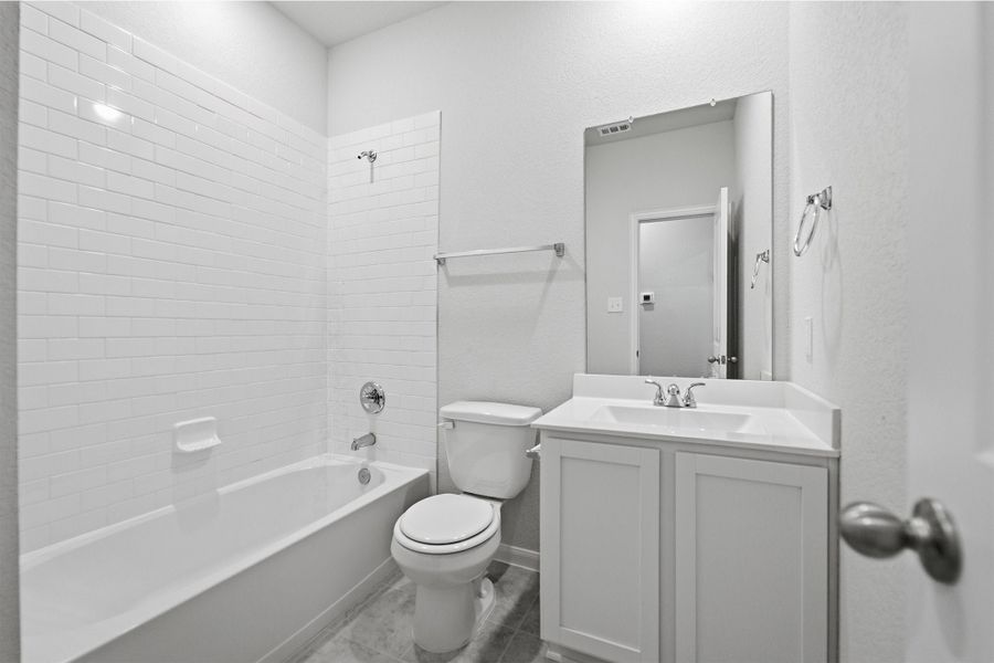 Furnished interior view inside a new home in Notting Hill, Converse (Image 12).