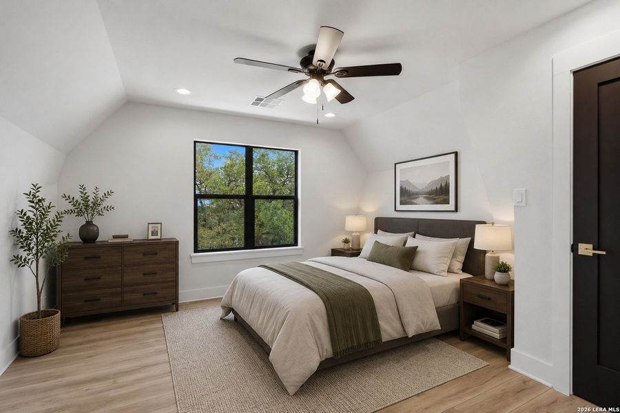 Furnished interior view inside a new home in , Spring Branch (Image 16).