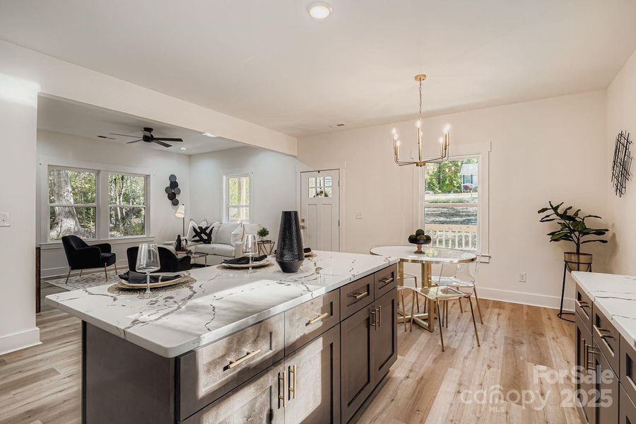 Furnished interior view inside a new home in , Gaston (Image 4). Furnished interior view inside a new home in , Gaston (Image 4).