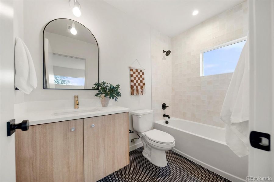 Furnished interior view inside a new home in , Denver (Image 15). Furnished interior view inside a new home in , Denver (Image 15).