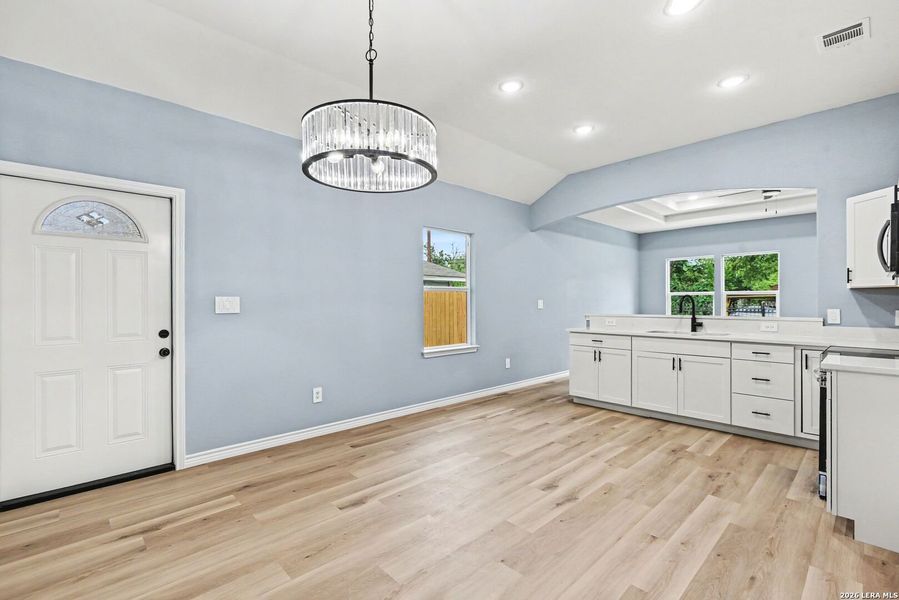 Furnished interior view inside a new home in , San Antonio (Image 11).