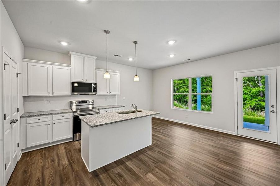 Furnished interior view inside a new home in Neely Farm, Covington (Image 8).