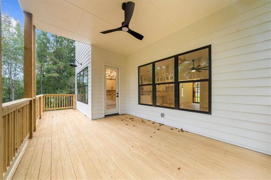 Exterior details and patio area of a home in , Woodstock (Image 32). Exterior details and patio area of a home in , Woodstock (Image 32).