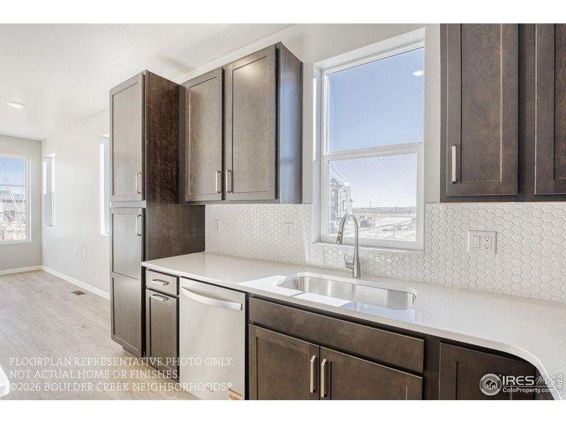 Furnished interior view inside a new home in Baseline, Broomfield (Image 4). Furnished interior view inside a new home in Baseline, Broomfield (Image 4).
